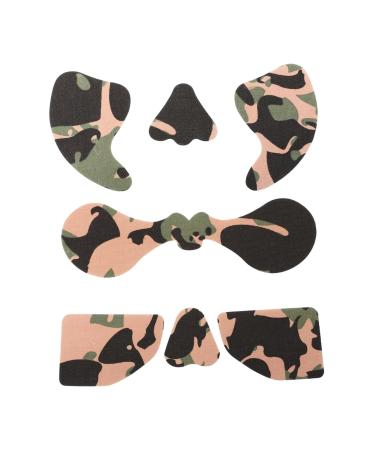 Lot de 3 Sets de Autocollants Visage Hiver Coupe-Vent et Antigel en Tissu Coton et Fibres lastiques Prot ge UV Adapt Ski et Activit s Plein Air Hivernales