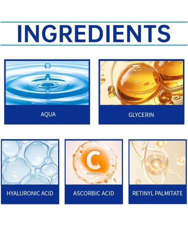 Organic Moisturizing Face Cream with Retinol Retinol Ointment Vitamin A Night Mousturizer Hyaluronic Vitamin C Moisturizing And Soothing Retinol Face Cream 30g (1) - Buy Online on GoSupps.com