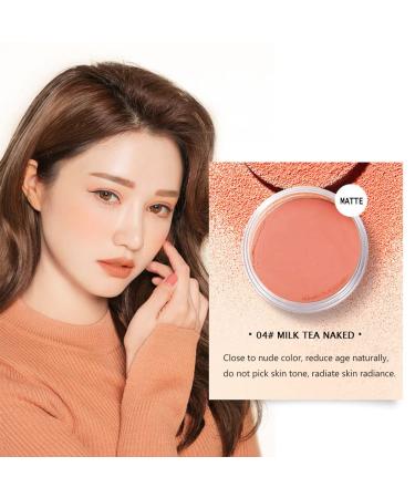 Natural Loose Powder Blush Air Cushion: Highly Pigmented, Easy to Blend, Long-Lasting All Day Wear - Milk Tea Naked (04) - Buy Online on GoSupps.com
