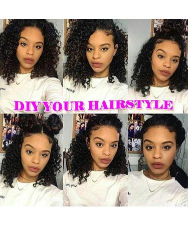 Double Weft Remy Hair Afro Kinky Curly Clip in Hair Extensions Brazilian Human Hair Clips in Real Hair Extensions for Black Women 12inch-105g 1B Natural Black 12 Inch #1B Natural Black - Buy Online on GoSupps.com