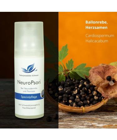  Naturprodukte Schwarz Naturprodukte Schwarz NeuroPsori Special Care Cream for Psoriasis and Atopic Dermatitis 50 ml - Buy Online on GoSupps.com
