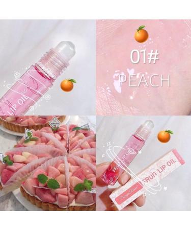  Ericetion Set of 6 moisturizing lip oils lip oil fruit flavor for dry lips long-lasting illuminating lip balm moisturizing clear lip gloss - Buy Online on GoSupps.com