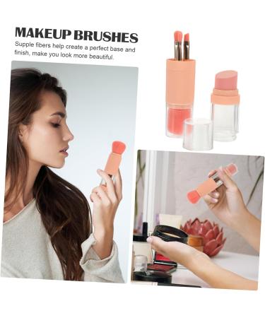 Didiseaon 1 Set 5-in-1 Makeup Brush Face Makeup Brush Fluffy Powder Brush Lady Makeup Brush Loose Powder Brush Makeup Tool Travel Powder Puff Pink Highlight Brush Artificial Fiber - Buy Online on GoSupps.com