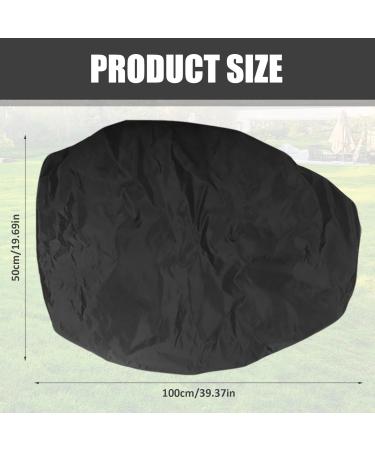 Wheelchairs Accessories Wheelchair Cover 39x20" Black Oxford Cloth Waterproof Mobility Scooter Cover with Four Elastic Wraps & Fastening Tapes for Electric Wheelchairs Mobility Scooter - Buy Online on GoSupps.com