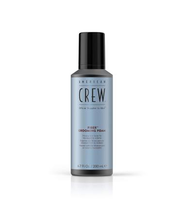 Men's Hair Fiber Grooming Foam by American Crew, Like Hair Gel, 6.7 Fl Oz - Buy Online on GoSupps.com