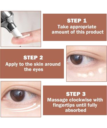 CAHIUYOA Eye Cream for Dark Circles and Puffiness Firm That Delicate Skin Under Your Eyes - Buy Online on GoSupps.com