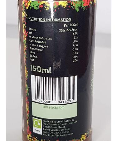 Jerk Centre - Taste from The Ancestors Mild Hot Jerk Sauce - 150ml - Buy Online on GoSupps.com