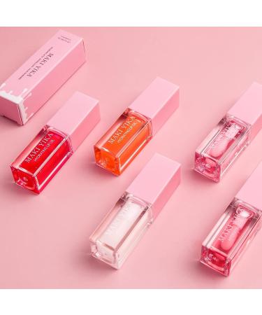 Maki Yika Lip Glow Oil - Hydrating Mothers Day Tinted Plumping Lip Care for Non-Sticky, Long-Lasting Moisture | Watermelon - Buy Online on GoSupps.com