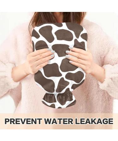 Giraffe Hot Water Bottle with Cover - 1L Small Pain Relief Bag for Headaches Neck & Shoulders - BPA-Free - Buy Online on GoSupps.com