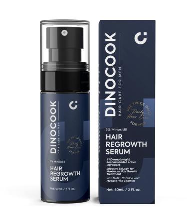 Minoxidil for Men  5% Minoxidil Hair Regrowth Treatment - Extra Strength Minoxidil 5% Spray  Hair Growth Serum Spray with DHT Blocker  Multiple Hair Vitamins to Stop Hair Loss and Thinning  with Minoxidil 5% Formula for ...