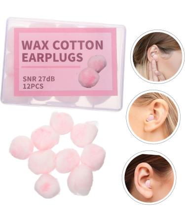 GLEAVI 12pcs Wax Cotton Earplugs - Noise Cancelling Ear Protection for Sleep Travel & Airplane | Effective Sound Blocking Ear Plugs - Buy Online on GoSupps.com