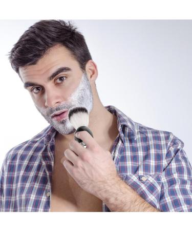 Minkissy Beard Care Razor Foam Brush - Salon Quality Shaving Brush for Men Ideal for Beard and Hair Grooming - Buy Online on GoSupps.com