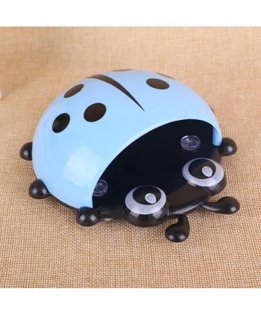 Angoily Ladybug Sucker Toothbrush Holder - Cute Cartoon Suction Cup for Kids' Bathroom - Durable Toothbrush Holder for Children - Buy Online on GoSupps.com