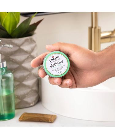 Cremo Styling Beard Balm - Wild Mint Scent - Nourishes, Shapes, and Styles Longer Fuller Beards - 2 Ounces - Buy Online on GoSupps.com