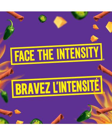 Takis Zesty Nacho Xplosion Rolled Tortilla Chips - Crunch Corn Chips Snack Box - Pack Of 18-90g Individual Bags Zesty Nacho Xplosion 90 g (Pack of 18) - Buy Online on GoSupps.com