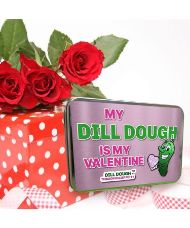 Valentine's Dill Dough - Playful Edible Gift for Her or Him Heart-Shaped Unique Present Delicious Fun for Romantic Occasions & Special Celebrations - Buy Online on GoSupps.com