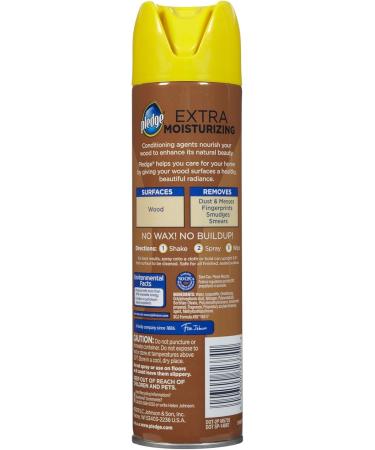 Pledge Moisturizing Oil Furniture Spray - Amber & Argan Scent 9.70 oz | International Shipping Available - Buy Online on GoSupps.com