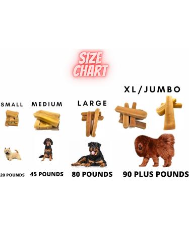 Himalayan Yak Cheese Dog Chew - Himalayan Dog Chew - *(Small Bulk 22-26 Count Approx.)* - (Small-M-L-XL-Jumbo) - Cheese Bones for Dogs - Natural - Long Lasting Dog Treats for Aggressive Chewers SMALL BULK ( 26 YAK CHEWS APPROX.) - Buy Online on GoSupps.com