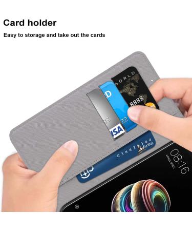 Nadoli Leather Mobile Phone Case for Samsung Galaxy J6 Plus - Colorful Pink Green Leaves Wallet with Card Compartment Magnetic Stand Protective Cover - Buy Online on GoSupps.com