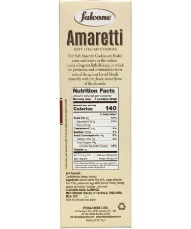  Falcone Falcone Soft Amaretti of the Abruzzo Amaretti - 3 x 170 g - Buy Online on GoSupps.com