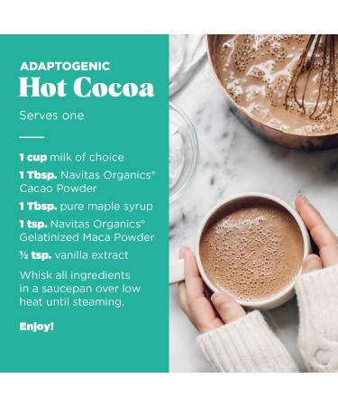 Navitas Organics Gelatinized Maca Powder 16 oz - Organic Superfood for Energy & Vitality - Buy Online on GoSupps.com