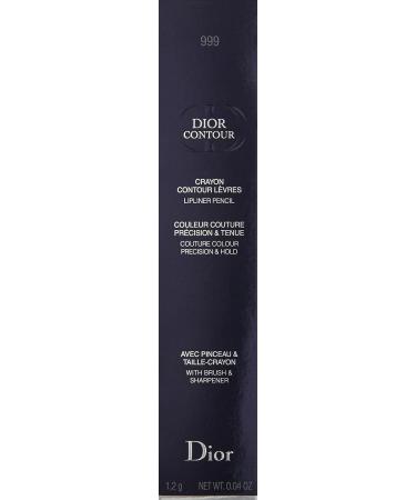 Christian Dior Contour No.999 Lip Liner 0.04 Ounce - Rouge Dior, Pack of 1 - Buy Online on GoSupps.com