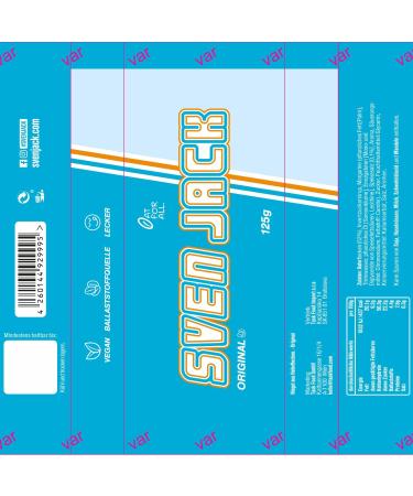 Sven Jack Energy Cake - Original 24x125g (3kg) | Endurance Bar with Long-Chain Carbs High Protein & Low Sugar - Oatmeal & Fitness Snack - Buy Online on GoSupps.com