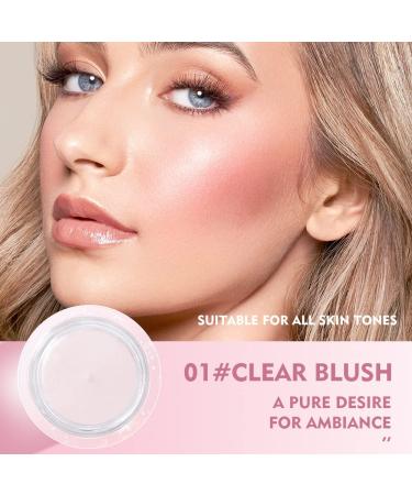 Color Changing Cream Blush - Long-Lasting & Waterproof Clear Blush Gel for Cheek & Lip - Moisturizing & Weightless Formula - Buy Online on GoSupps.com