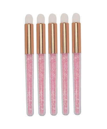 Buy Glitter Crystal Lip Brush - Round Head Portable Fiber Wool Makeup & Lash Brush International Shipping - Buy Online on GoSupps.com