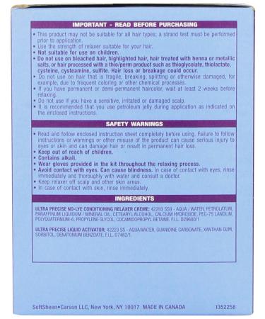 SoftSheen Carson Precise NoLye Supreme Relaxer Twin Pack - 1 Count - Buy Online on GoSupps.com