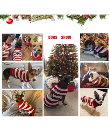 Abrrlo Christmas Dog Sweater - Warm & Fashionable Winter Pet Sweater | Perfect Gift for Vacations & Parties - Buy Online on GoSupps.com
