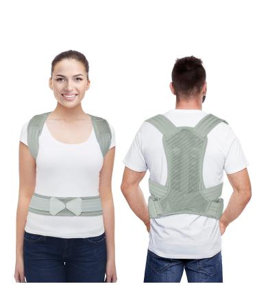 Posture Corrector for Children & Lean Adults - Adjustable Breathable Upper Back Brace for Improved Posture & Back Pain Relief (Large - Buy Online on GoSupps.com