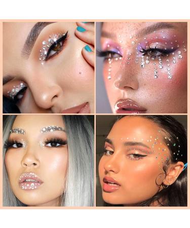 Shop Face Gems - Stick-On Rhinestones Nail & Hair Pearls for Festival Makeup | Self-Adhesive Eye Jewelry & Body Art Accessories - Buy Online on GoSupps.com