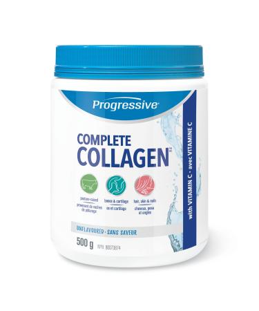 Complete Collagen Protein Powder Supplement - Unflavoured 500 g | Non-GMO antiobiotic-free hormone-free Unflavored 48 Servings (Pack of 1)
