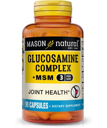 MASON NATURAL Ultimate Joint Support Bundle Glucosamine & Fish Oil + Glucosamine Complex with MSM 90 Softgels + 90 Capsules - Buy Online on GoSupps.com