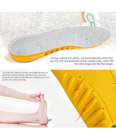 Buy 2 Pairs of Unisex Dampening Sports Insoles for Outdoor Activities - Summer Football Shoes (Light Blue Size S) - Buy Online on GoSupps.com