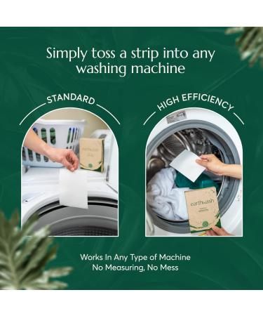 Buy Earthwash Laundry Detergent Sheets - 320 Loads Scent Free & Sustainable Sanitizer Strips for Travel & Home | Cleanomic - Buy Online on GoSupps.com