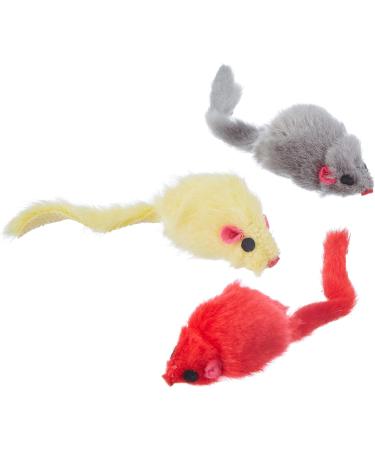 Buy Karlie Plush Mice - 5cm Fur Look | Color Sorted International Shipping - Buy Online on GoSupps.com