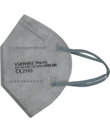 ProMedicalCare FFP2 Colored Face Masks - Individually Packed 10 Pack Gray | International Shipping Available - Buy Online on GoSupps.com
