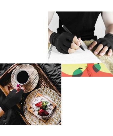 Dewedrt Arthritis Compression Gloves Copper Fiber Comfort Arthritis Glove for Rheumatoid Arthritis Carpal Tunnel Therapy Wrist - Buy Online on GoSupps.com