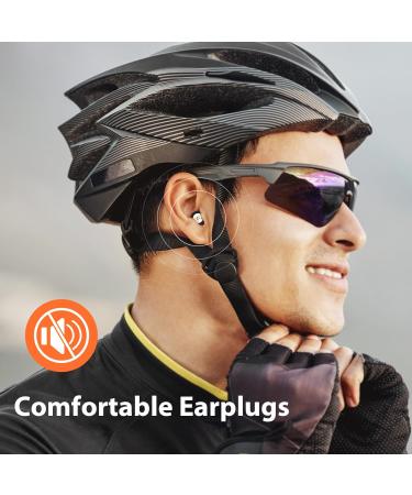 Noise Reduction Ear Plugs - NRR 40dB Silicone Comfortable & Reusable for Sleeping Snoring Swimming Studying Concerts | Best Hearing Protection - Buy Online on GoSupps.com