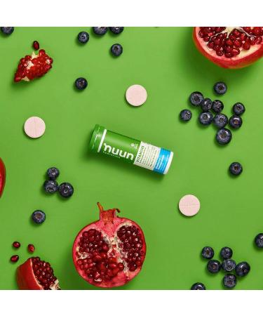 Buy Nuun Vitamins Hydration Electrolyte Tablets - Blueberry Pomegranate (Pack of 4 x 12 Tablets) | International Shipping Available - Buy Online on GoSupps.com