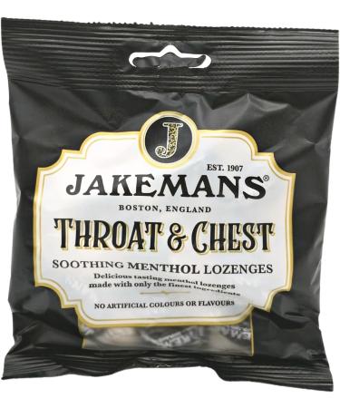 Buy Cauldon Ceramics Jakemans Throat & Chest Lozenges 73g - Fast International Shipping - Buy Online on GoSupps.com