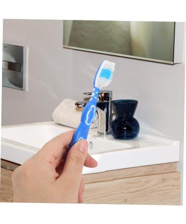 Minkissy 40-Piece Portable Toothbrush Set - Mini Soft Nylon Travel Accessories - Tooth Cleaning Tools - Blue - Perfect for International Shipping - Buy Online on GoSupps.com