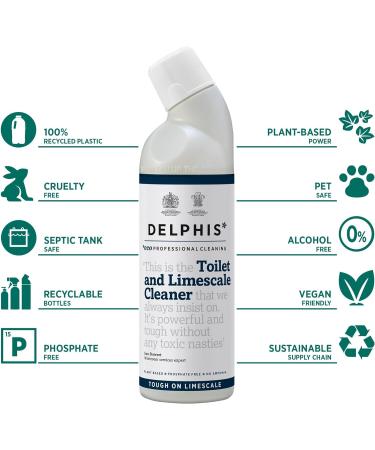 Case of 6 x Delphis Eco Professional Cleaning Toilet and Limescale Cleaner 750ml - Buy Online on GoSupps.com