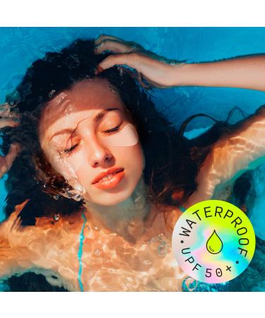 Sun Patch Reusable Under Eye Sunblock Patches - UPF 50 Face Stickers for UV Protection - Sunkiss (Nude) - 1 Pack/4 Pairs - Buy Online on GoSupps.com