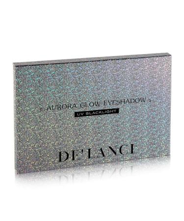 Neon Eyeshadow Palette - Delanci Aurora Glow for Halloween Makeup | Fluorescent & Glitter Eyeshadow Kit - Buy Online on GoSupps.com