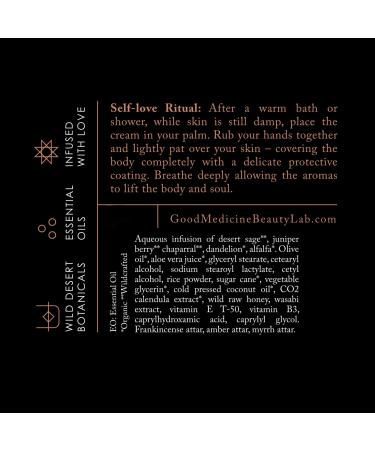 Good Medicine Beauty Lab Indigo Restoring Body Cream - Deeply Hydrating Moisturizing Skin Care for Men & Women - 9 oz International Shipping - Buy Online on GoSupps.com