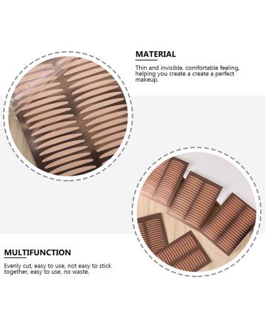 FRCOLOR Makeup Gadgets 25 Sheets Double Eyelid Sticker Make up Kit Invisible Eyelid Stickers Eyelid Shaping Sticker Girl - Buy Online on GoSupps.com