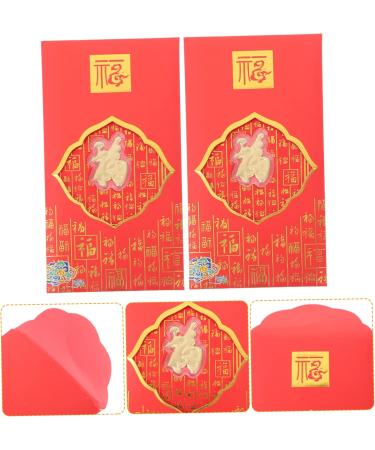 ABOOFAN 8 Pcs Red Envelope Rabbit Year Money Envelopes Wedding Red Packet Red Money Packets Bunny Red Packets New Year Money Envelopes 2023 Red Packet Chinese Red Packets Lucky China Paper - Buy Online on GoSupps.com